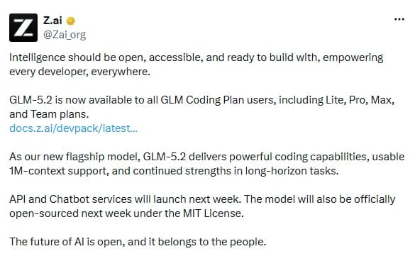 After Claude Fable/Mythos 5 Was Blocked, GLM-5.2 Suddenly Arrived: The Availability Risk of Closed Models Is Becoming Harder to Ignore