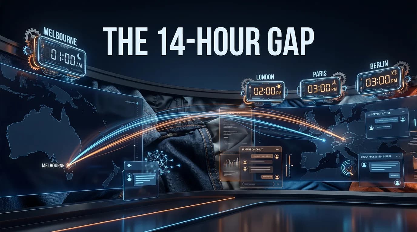 The Melbourne Night Shift: How Fashion Brands Capture UK, EU, and US After-Hours Revenue