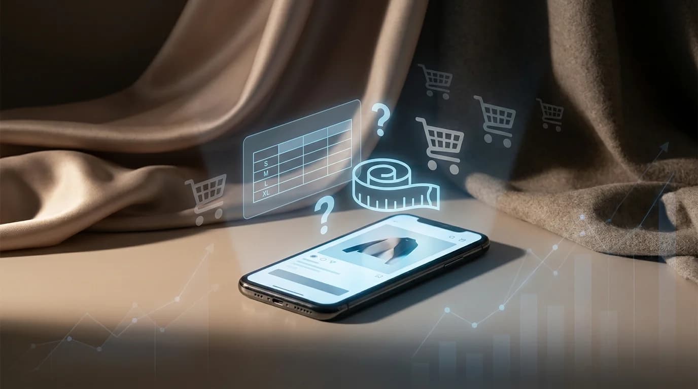 サイズとフィット相談は、アパレルECで最も高くつく未回答の質問