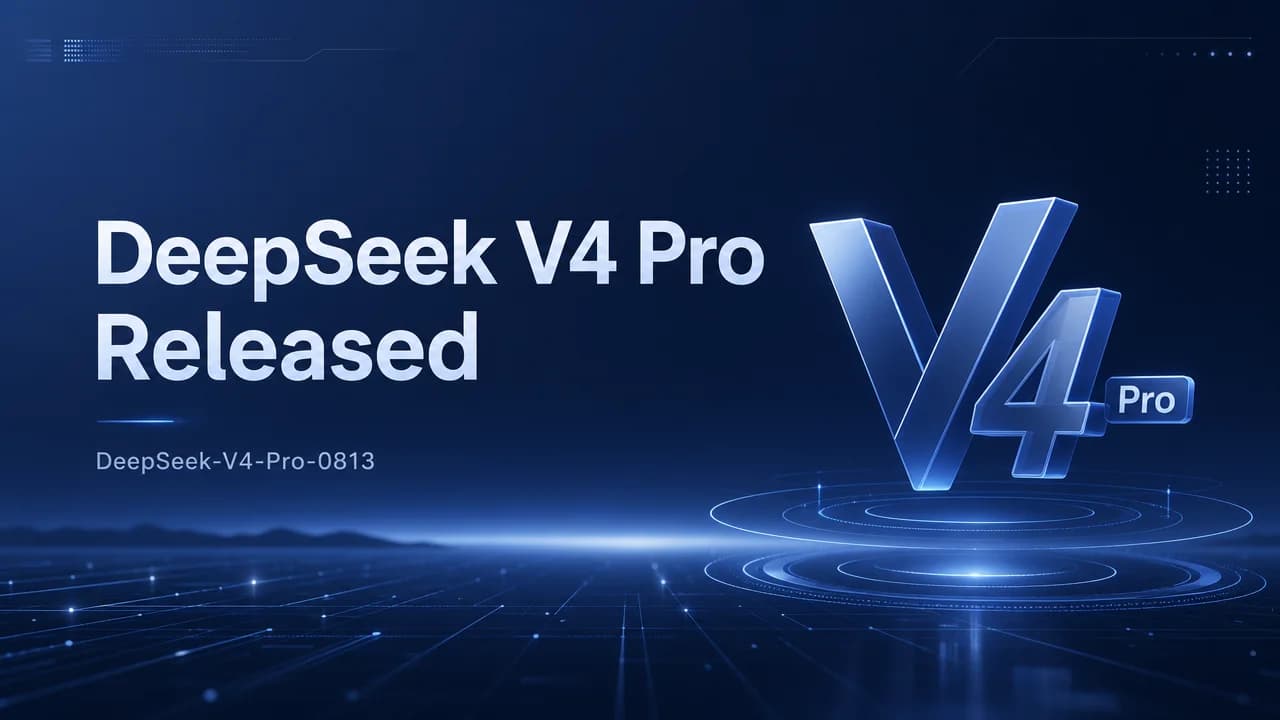 DeepSeek V4 Pro GA Update: 0813 Now Available Through the API